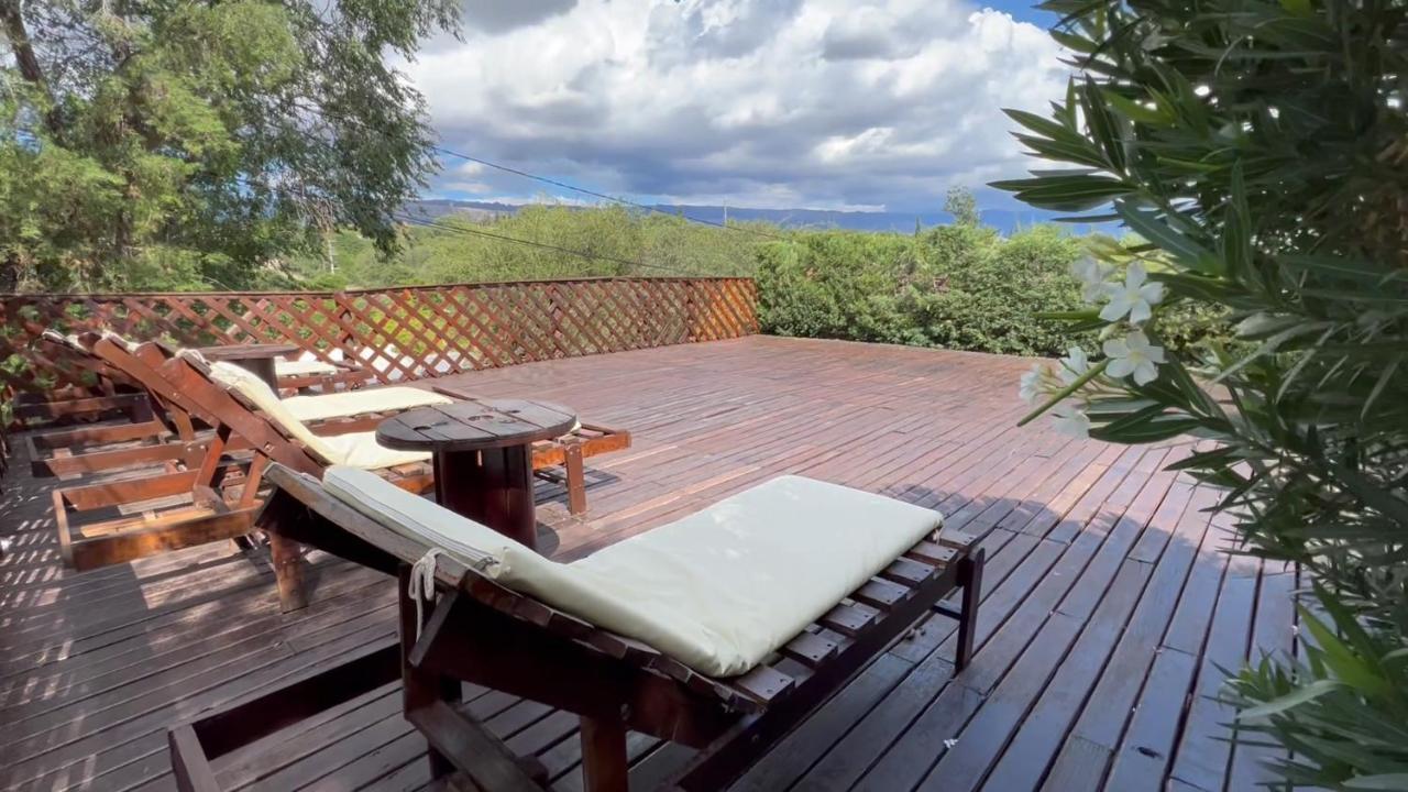 Cabanas Agua Que Brilla Mina Clavero Exteriör bild